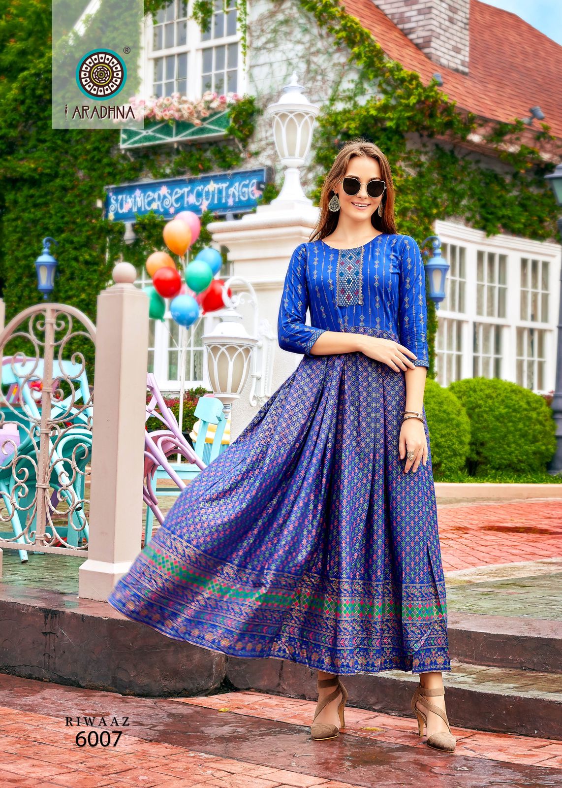 Riwaaz Vol 6 Aradhna Designer Kurtis Catalog